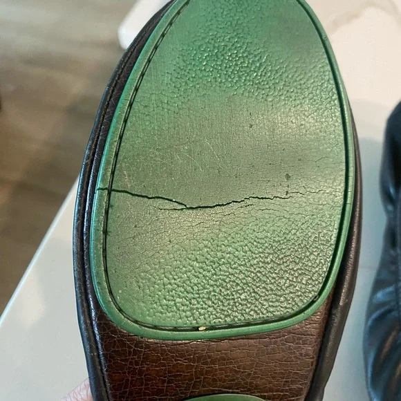 Tieks Black Leather Ballet Flats - Picture 3 of 7